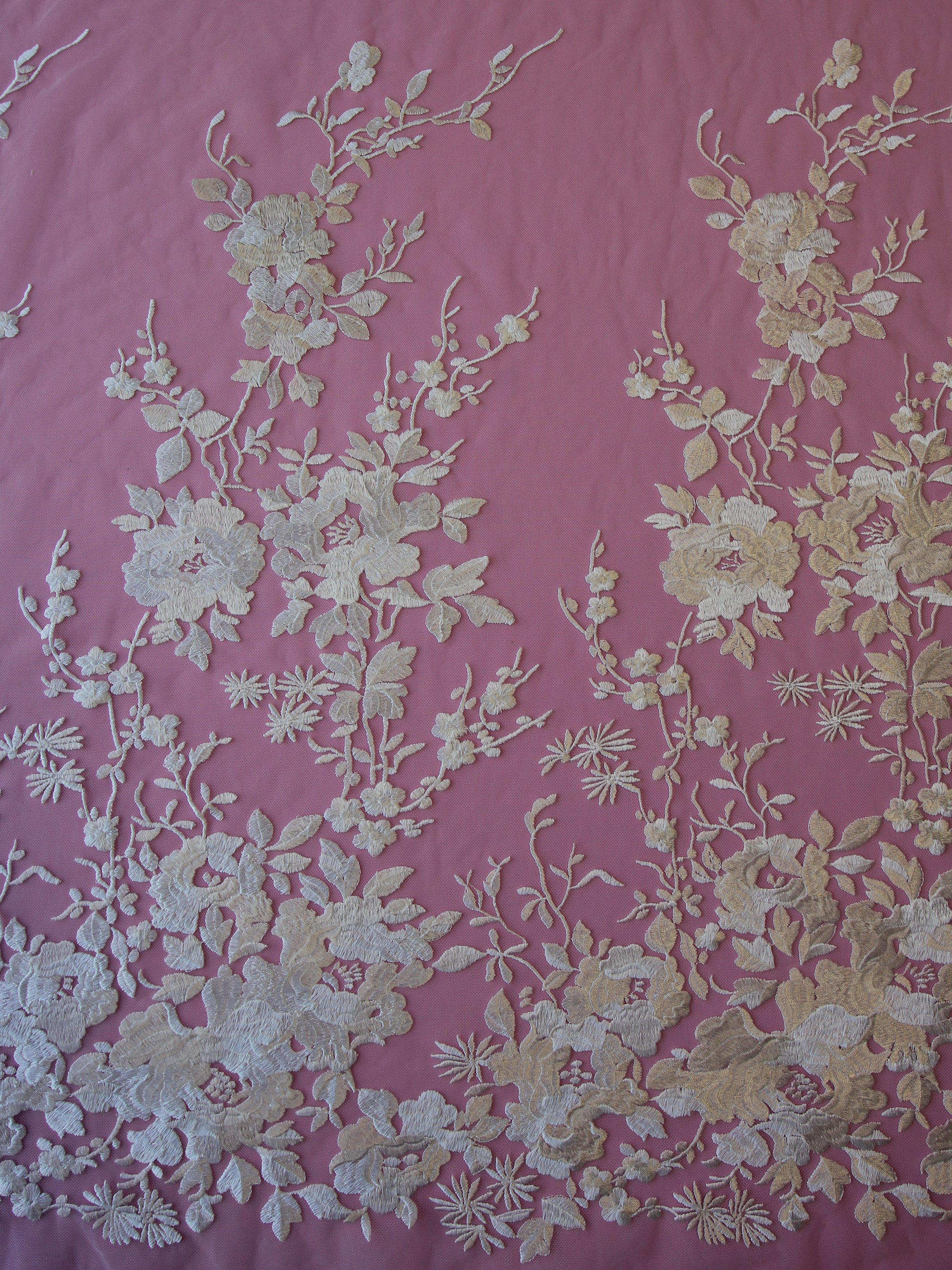 Embroidered Lace: Crafted with Love