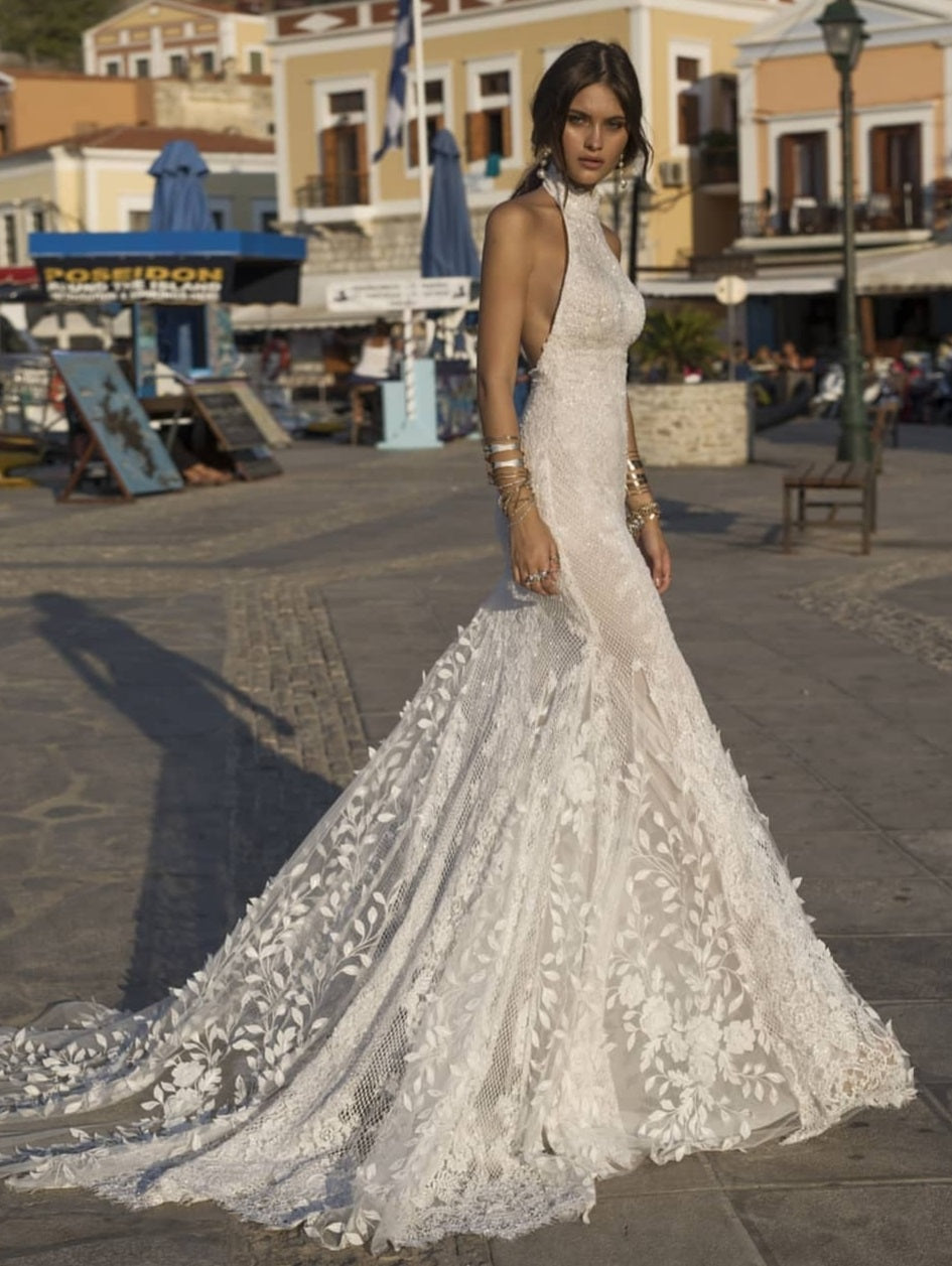 Halter Neck Wedding Dress Halter Neck Wedding Dress