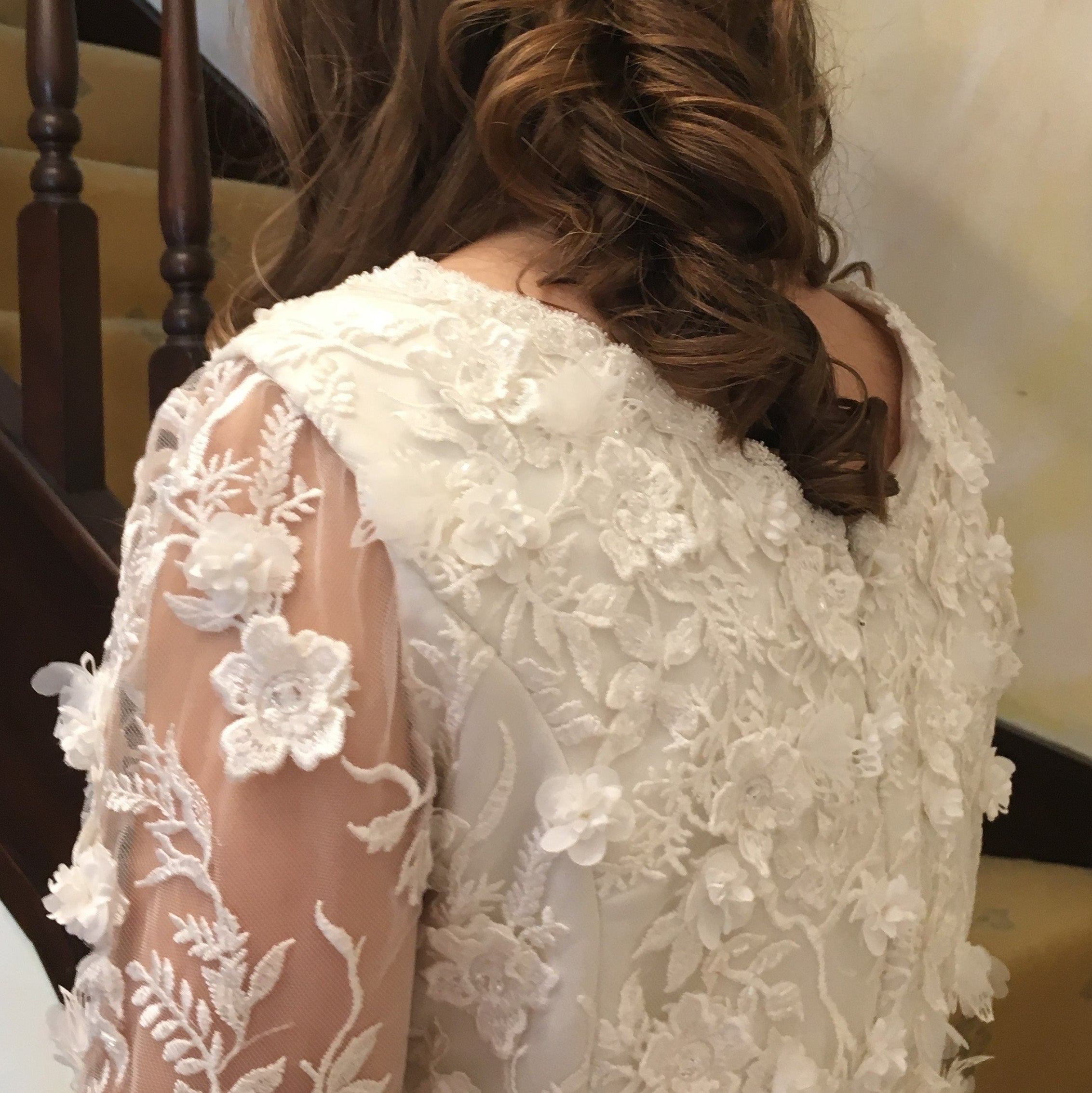 3D Lace : Dress Making - Bridal Fabrics