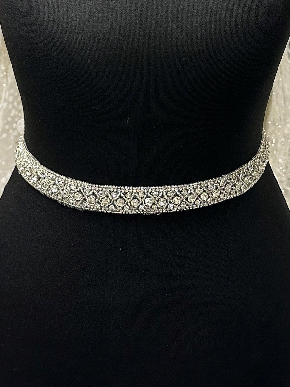 Crystalized Trims : Glamorous Bridal - Bridal Fabrics Crystalized Trims : Glamorous Bridal - Bridal Fabrics