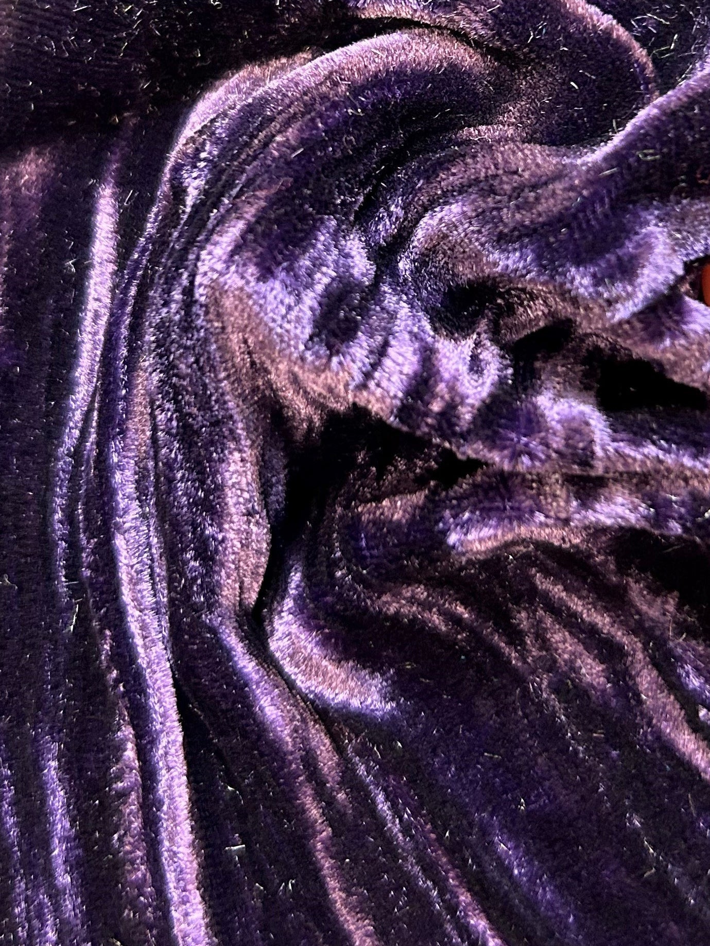 purple dress fabric Lilac Purple Linen Cotton (Sample Fabric)