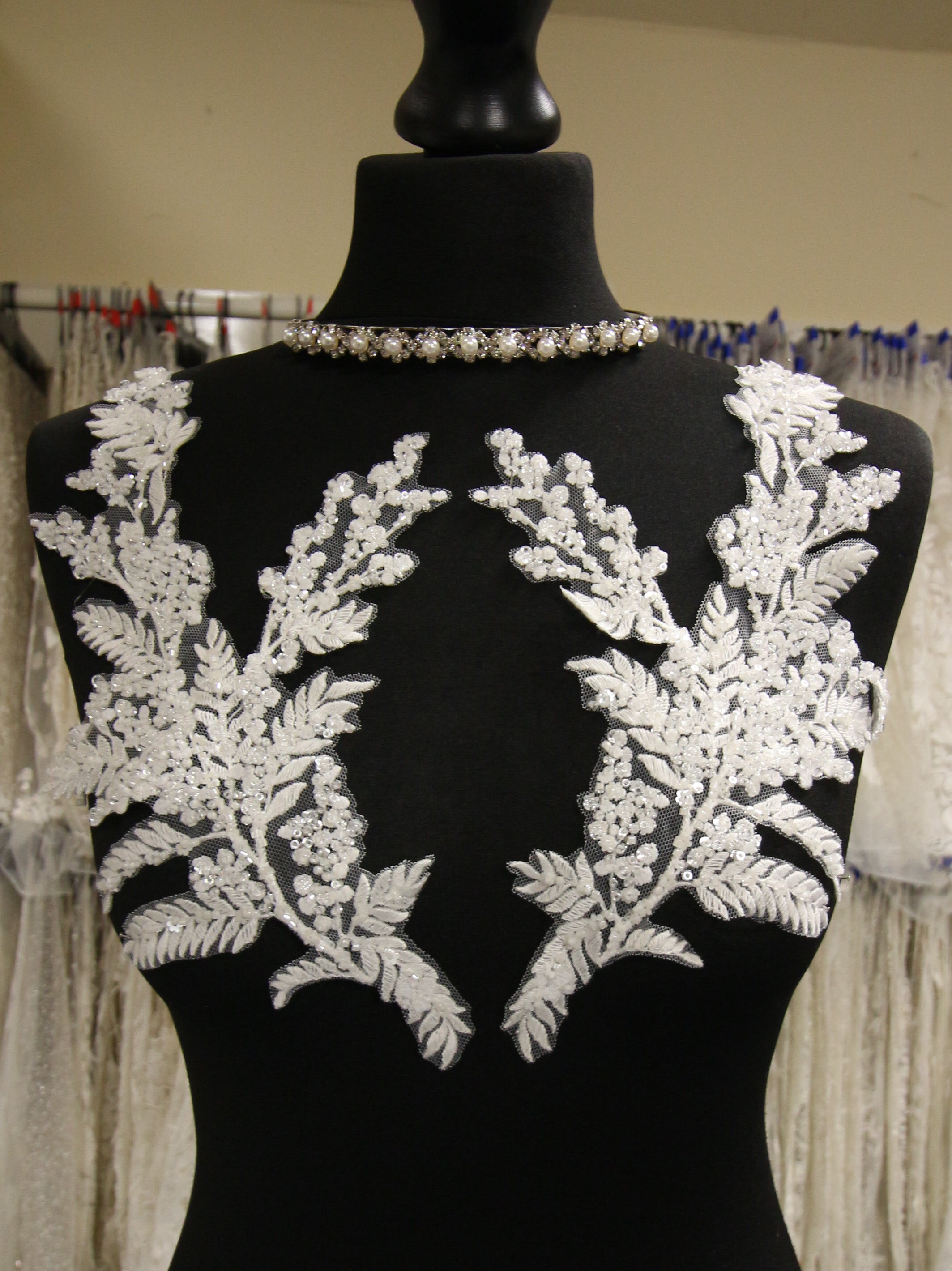 New Dress Appliques : Dress Couture - Bridal Fabrics