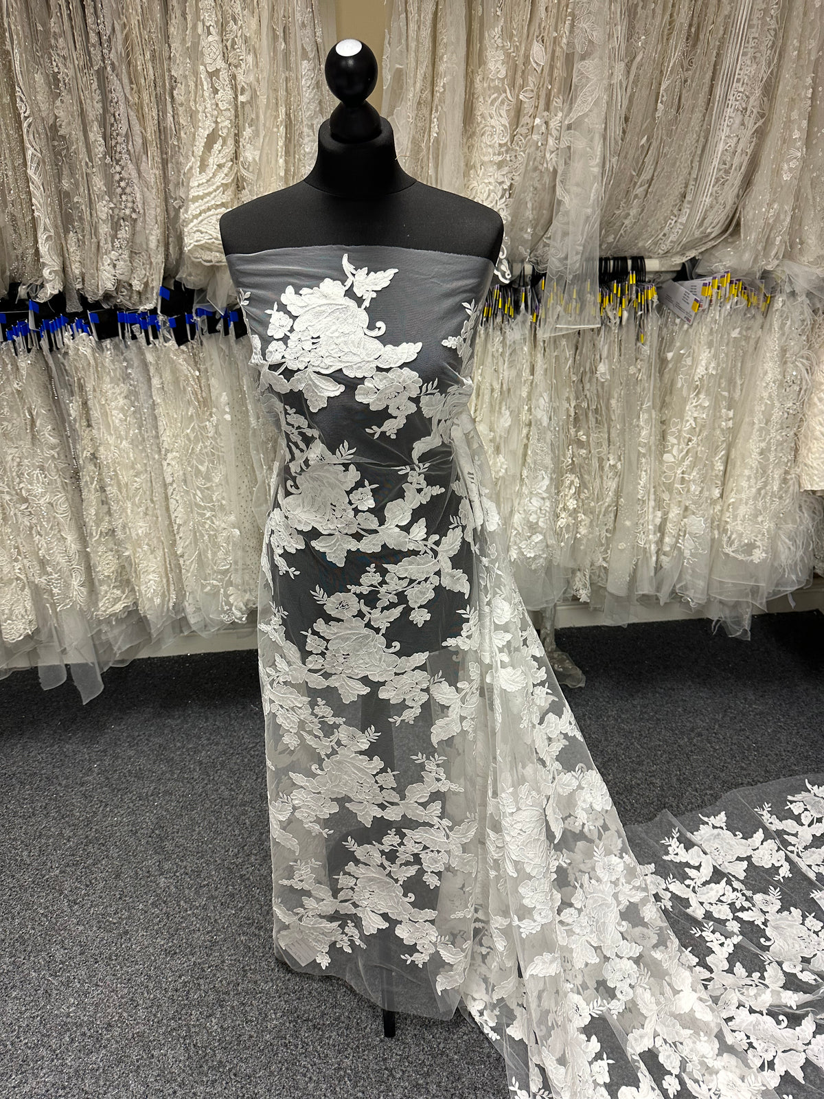 Ivory Corded Lace - Gossip