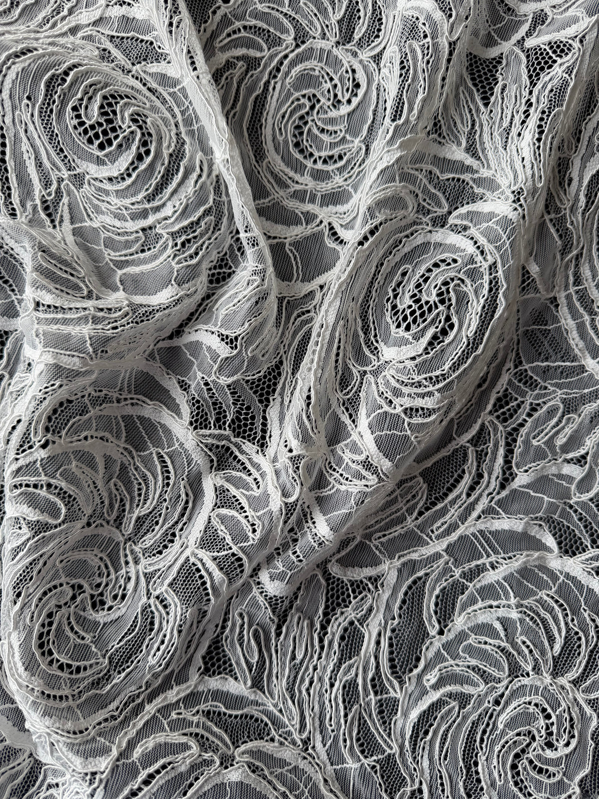 Ivory Corded Lace - Asani
