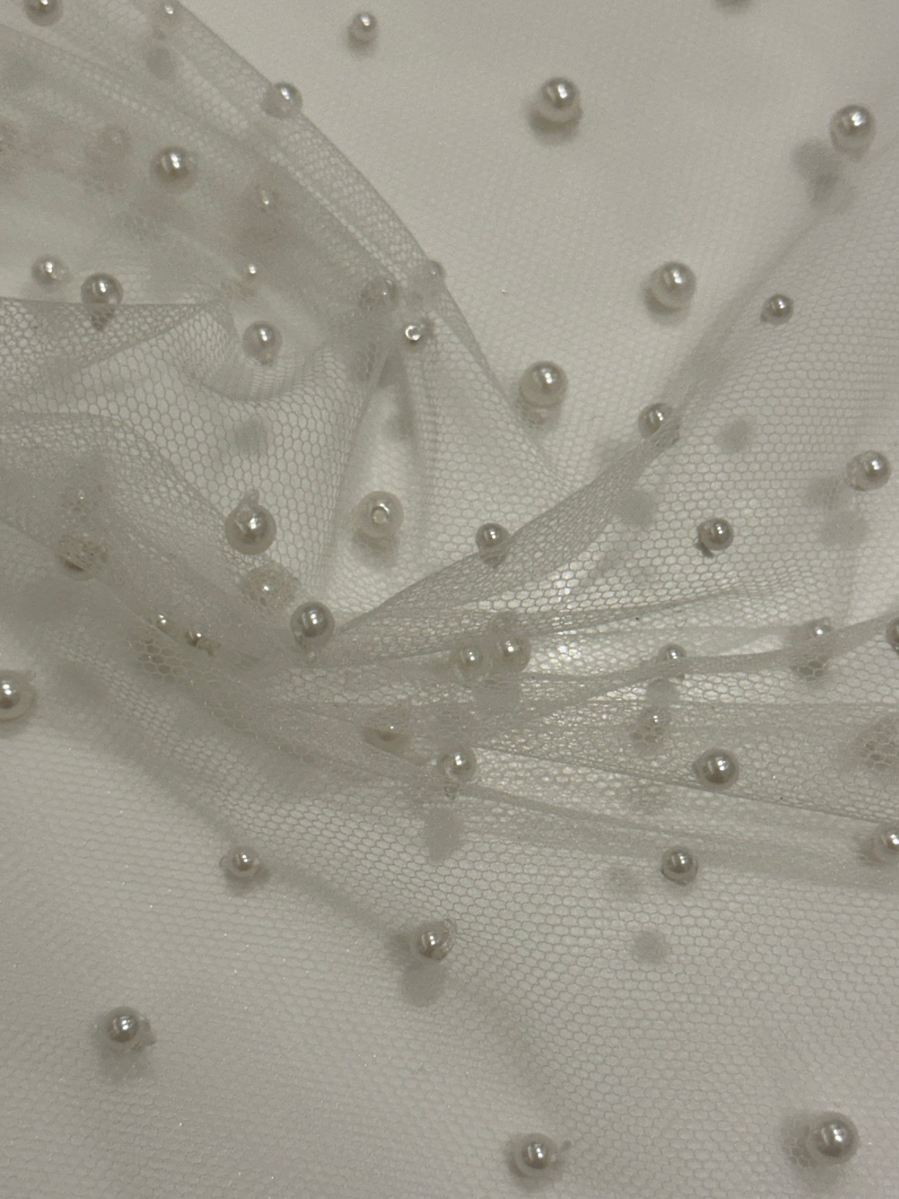Ivory Pearl Tulle - Folly