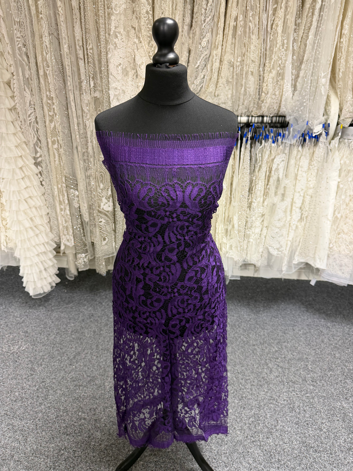 Purple Italian Lace - P883