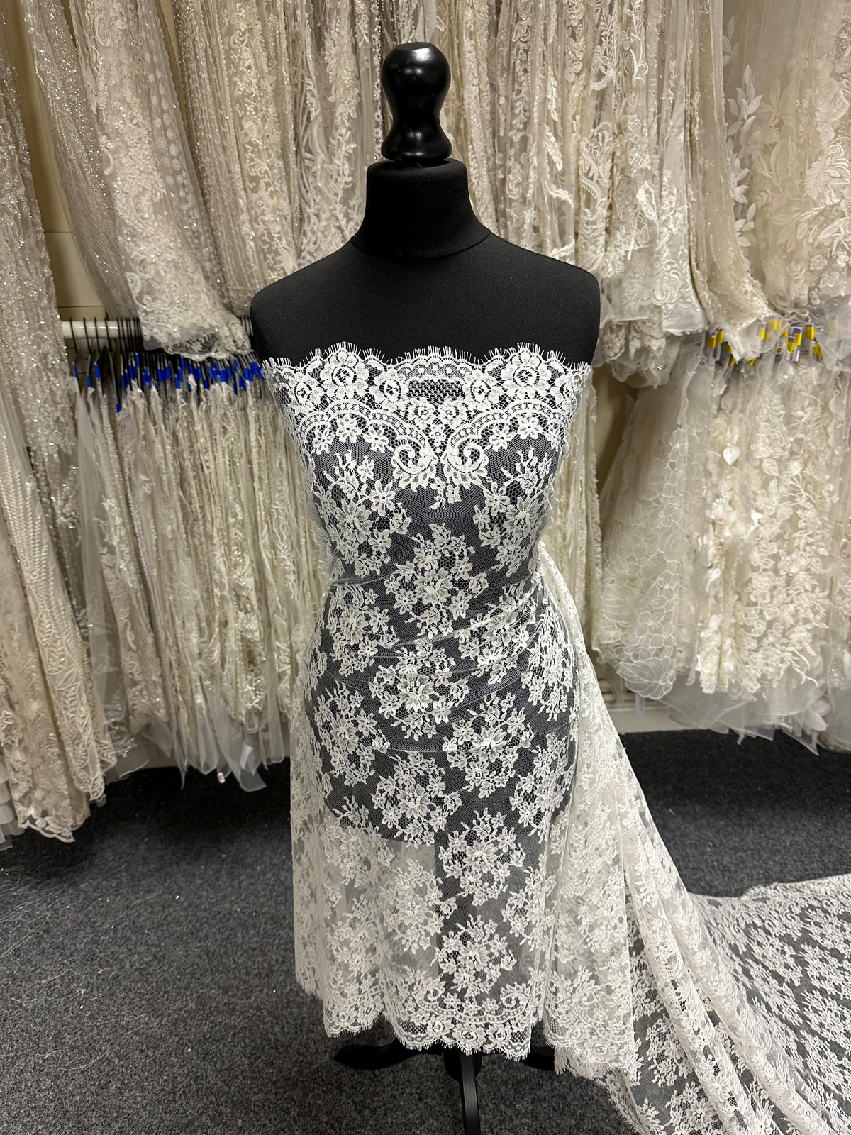 Ivory Chantilly Lace - Madden