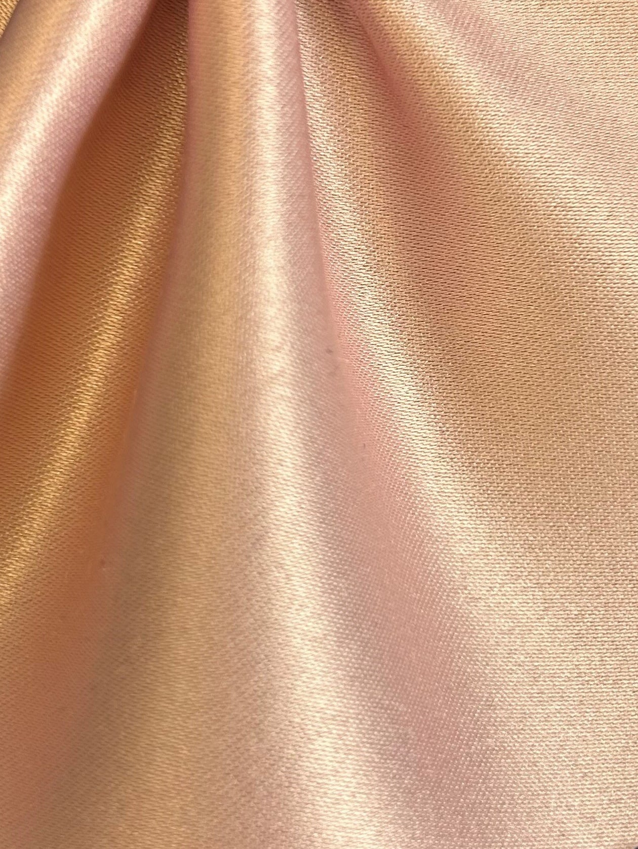 Antique Rose Polyester Satin