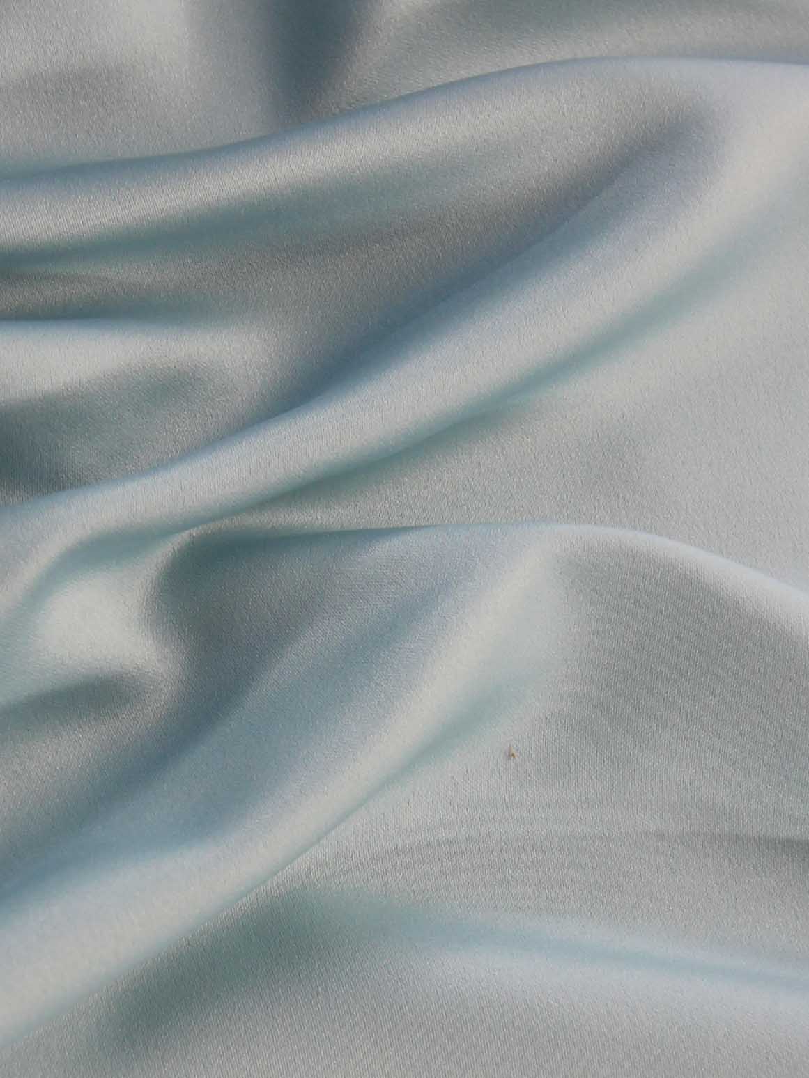 Aqua Polyester Satin - Majestic