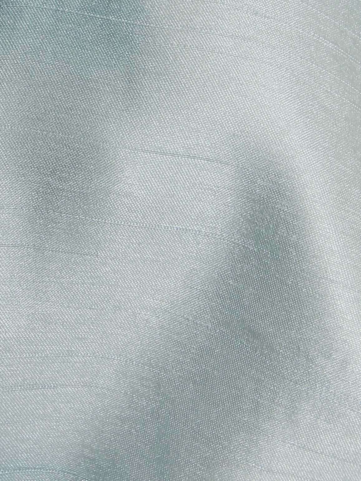 Aqua Polyester Satin Backed Dupion - Clarity