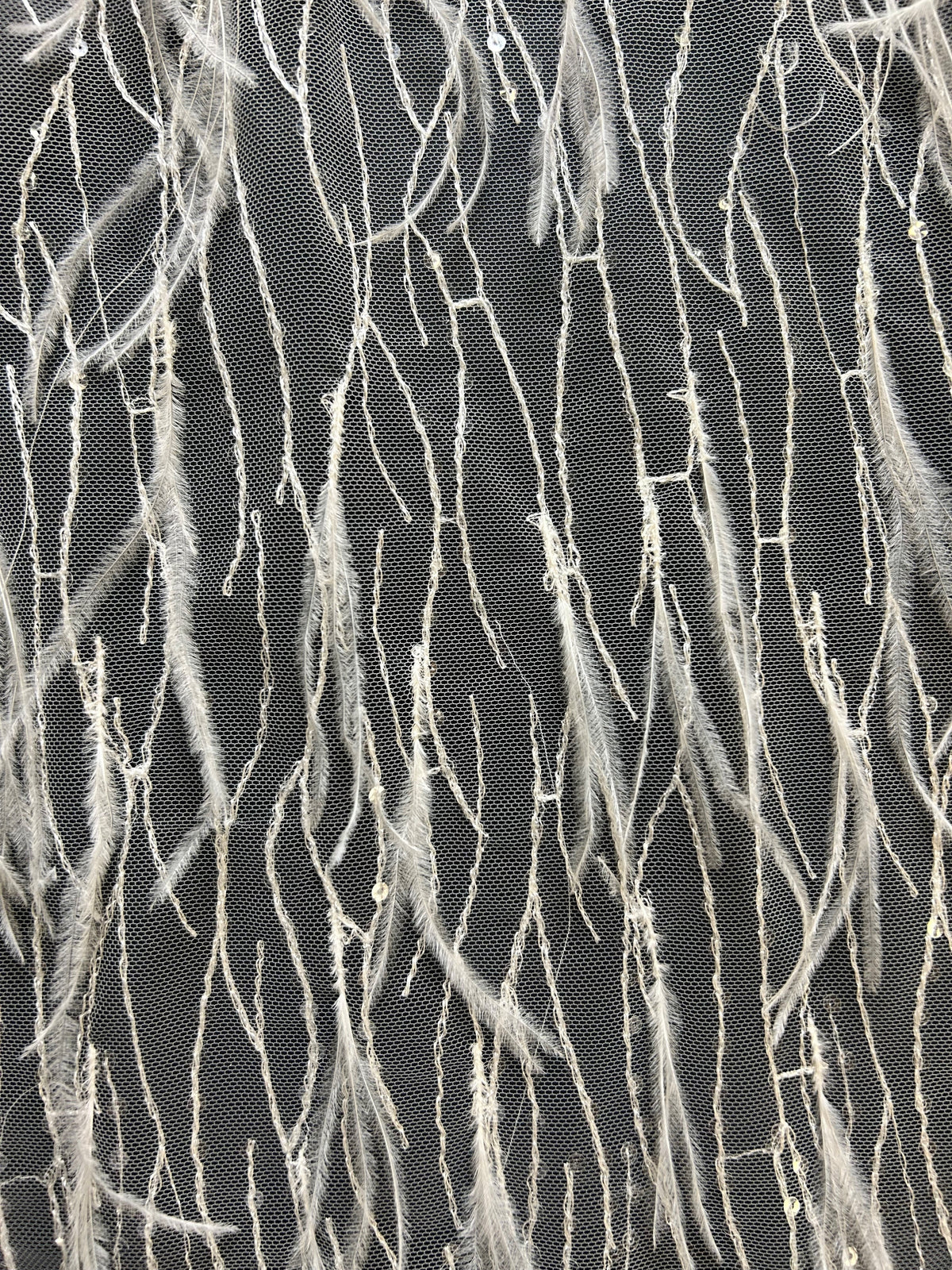 Ivory Feather Lace - Azzurra