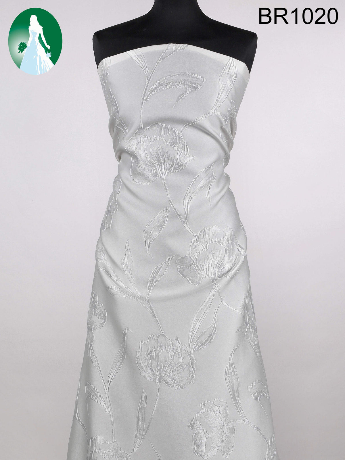 Ivory Italian Silk Blend Brocade - BR1020