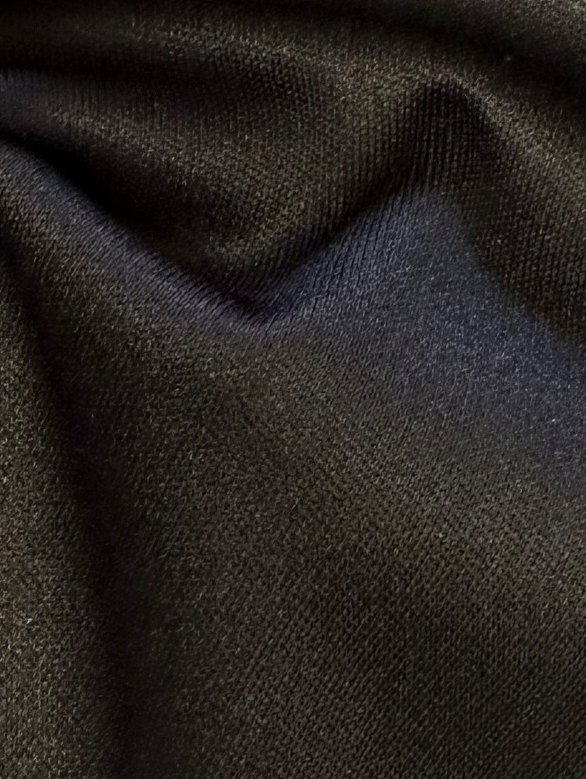 Black Knitted Polyester Lining Fabric - Libra