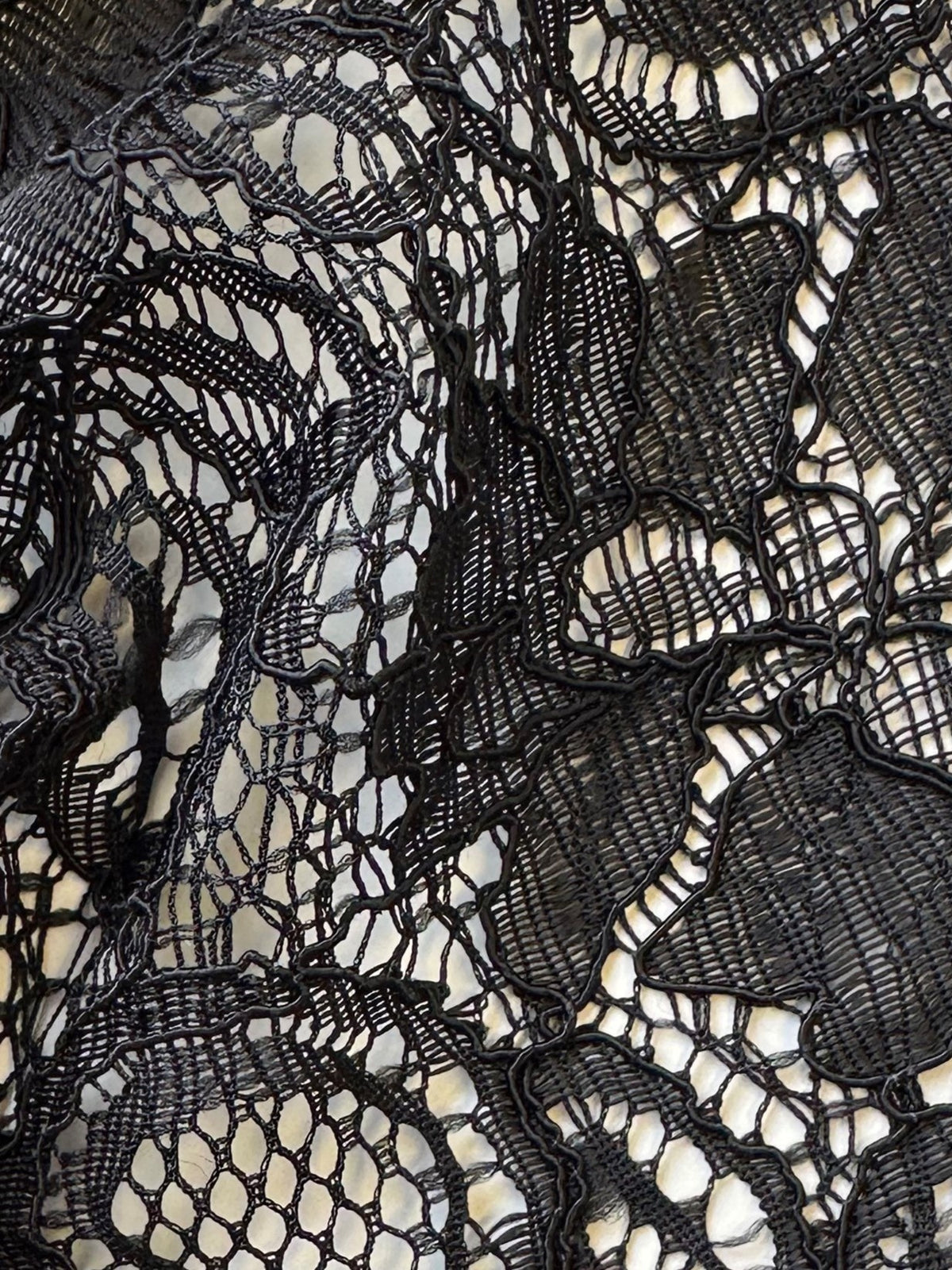 Black Corded Lace - Tocca