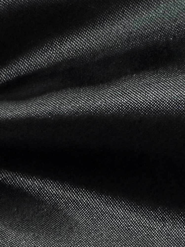 Black Acetate Lining Fabric - Tuscany