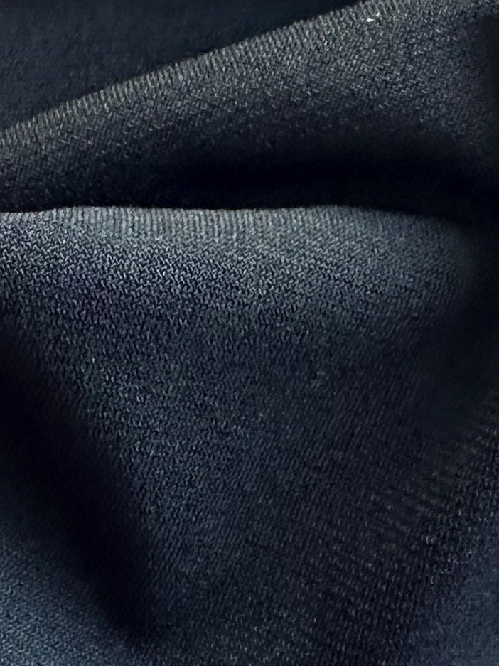 Black Polyester Stretch Jersey - Ritual