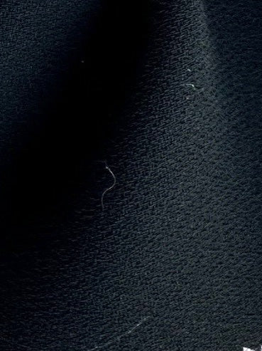 Black Polyester Crepe - Prestige (CF)