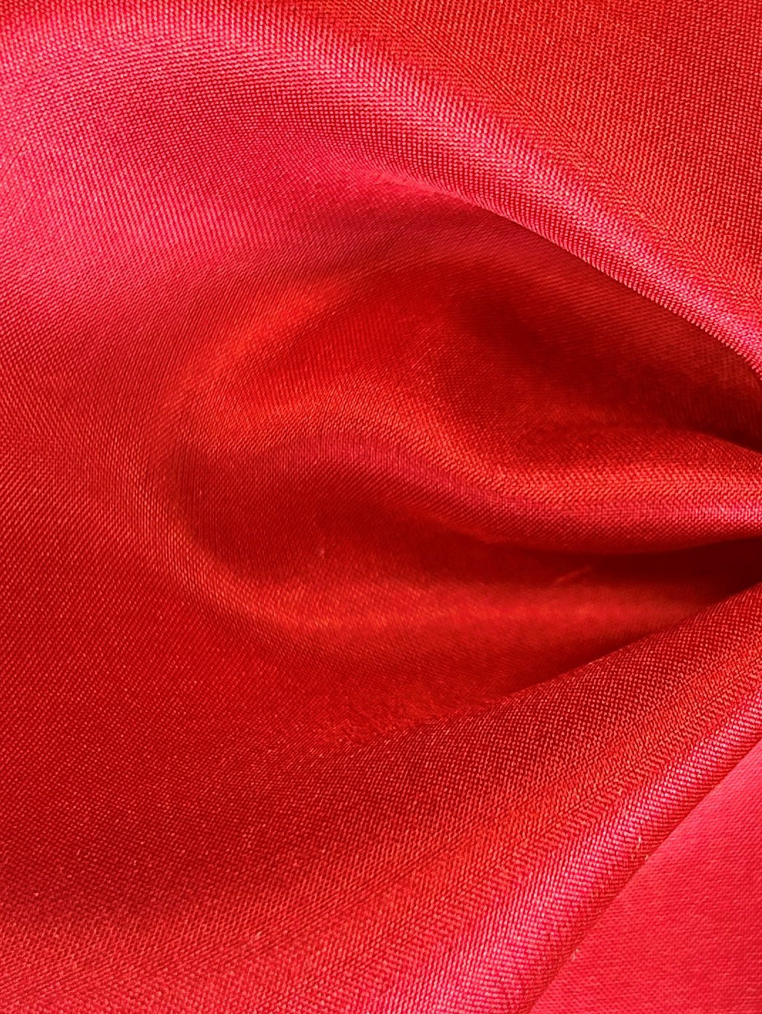 Burgundy Silk Habotai - Mosaic