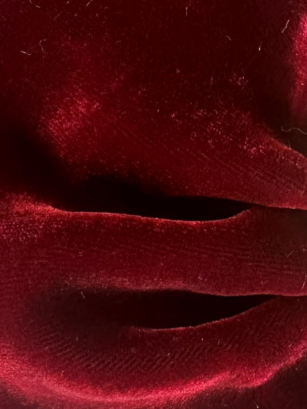Burgundy Silk Velvet - Indulgence