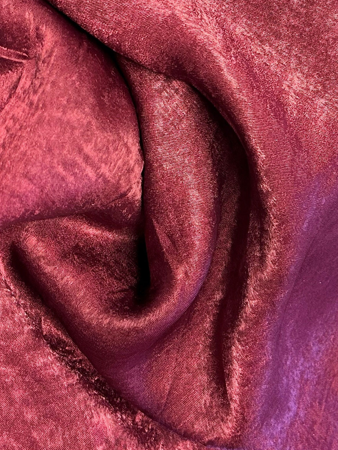 Burgundy Polyester Satin - Purpose