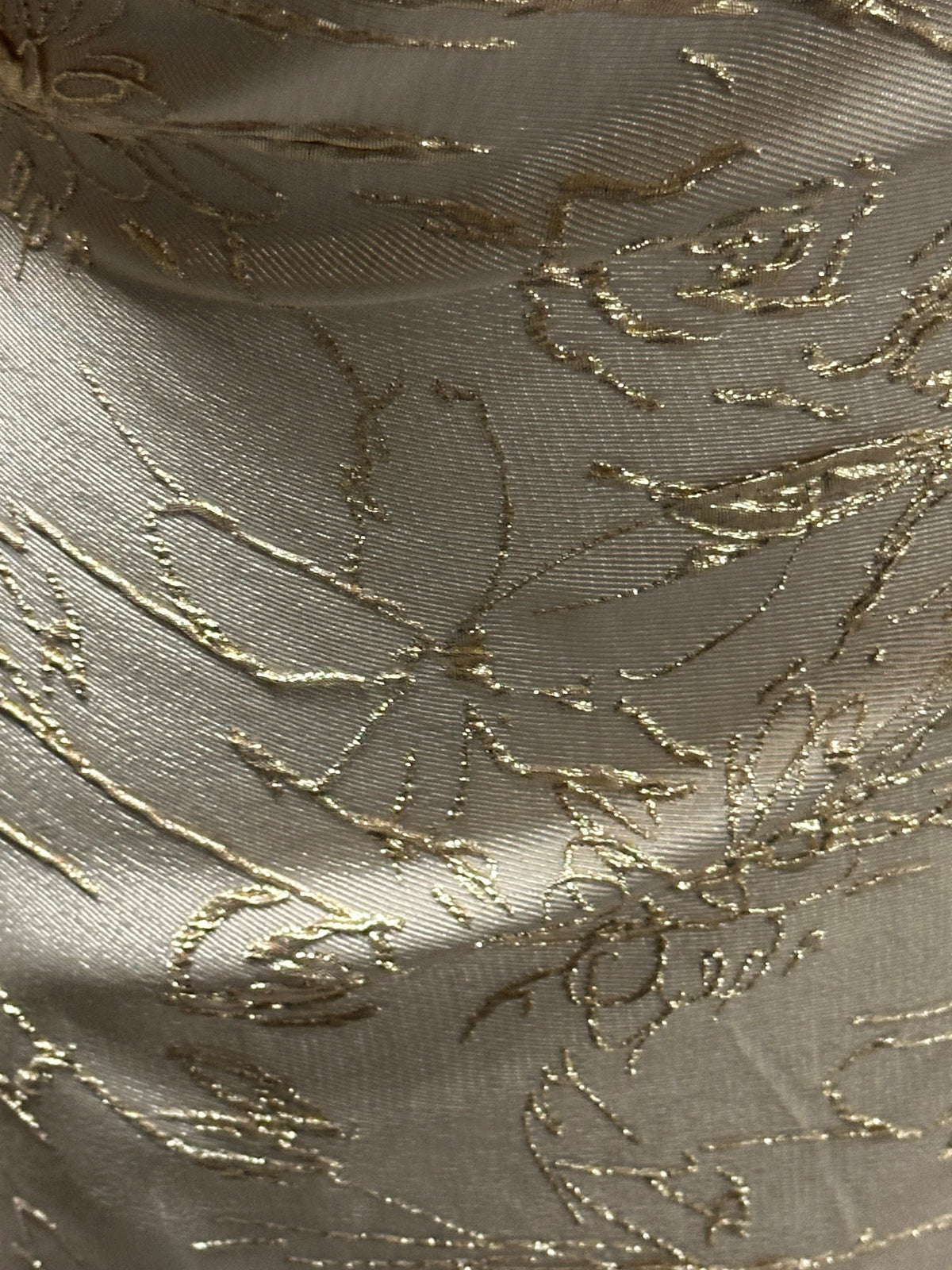 Champagne Jacquard Brocade - Calamity