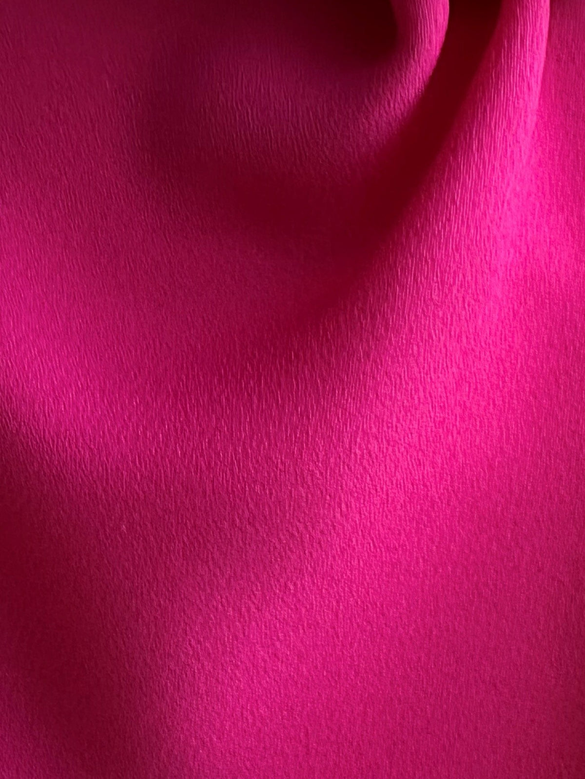 Cerise Polyester Georgette - Imagine