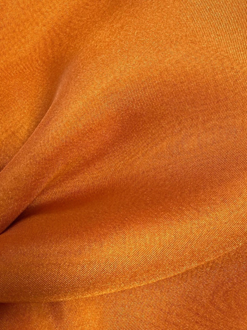 Chestnut Polyester Chiffon - Honesty