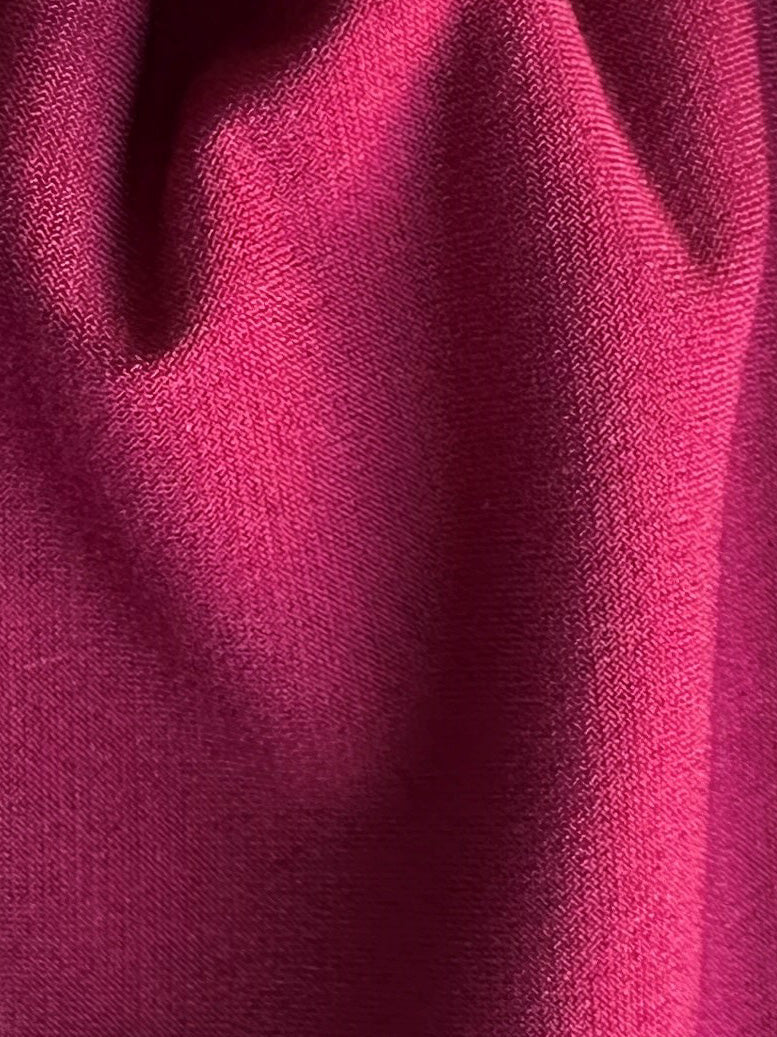 Claret Polyester Stretch Jersey - Ritual