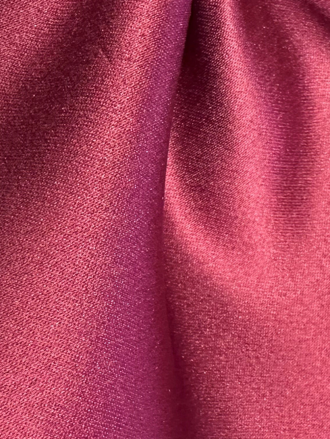 Claret Polyester Satin - Mystique