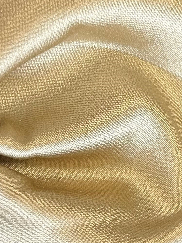 Coffee Poly Stretch Satin - Ceremony