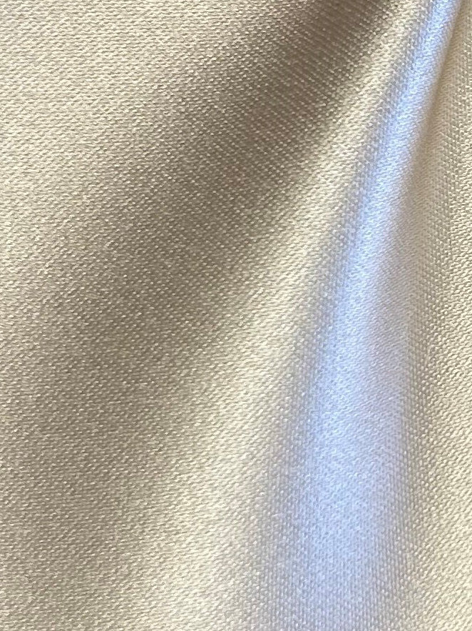 Beige Polyester Duchess Satin - Contessa
