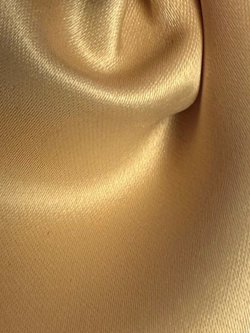 Gold Polyester Satin - Scenery