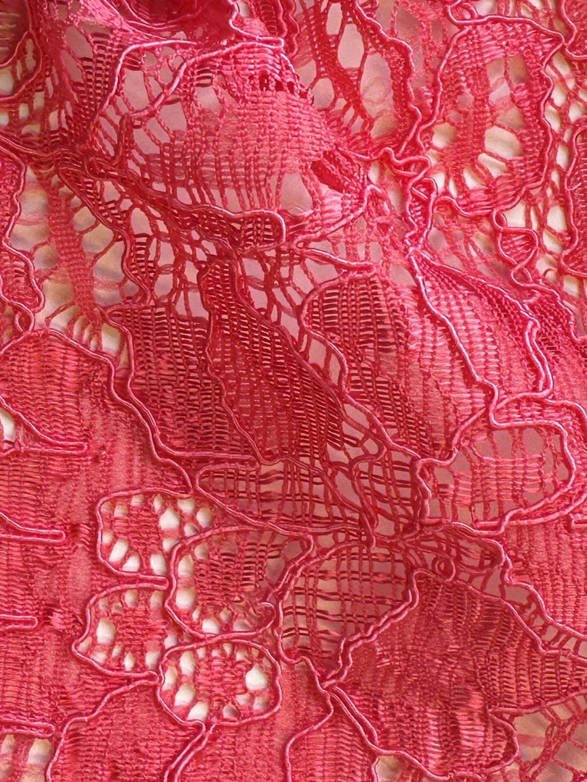 Coral Corded Lace - Tocca