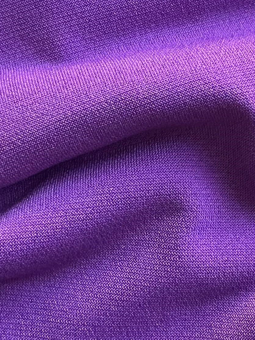 Cranberry Polyester Stretch Jersey - Ritual