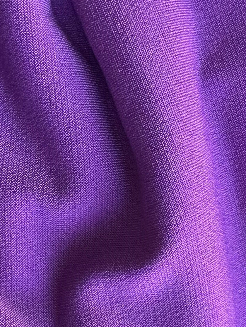 Cranberry Polyester Stretch Jersey - Ritual