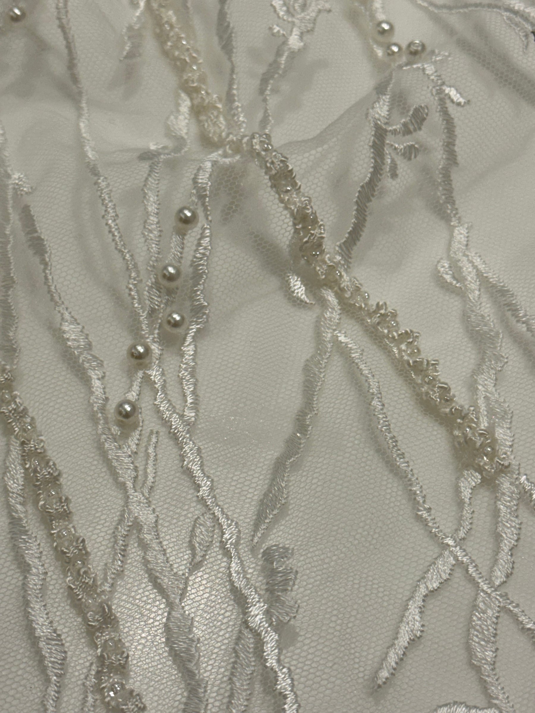 Ivory Pearl Lace – Juliana