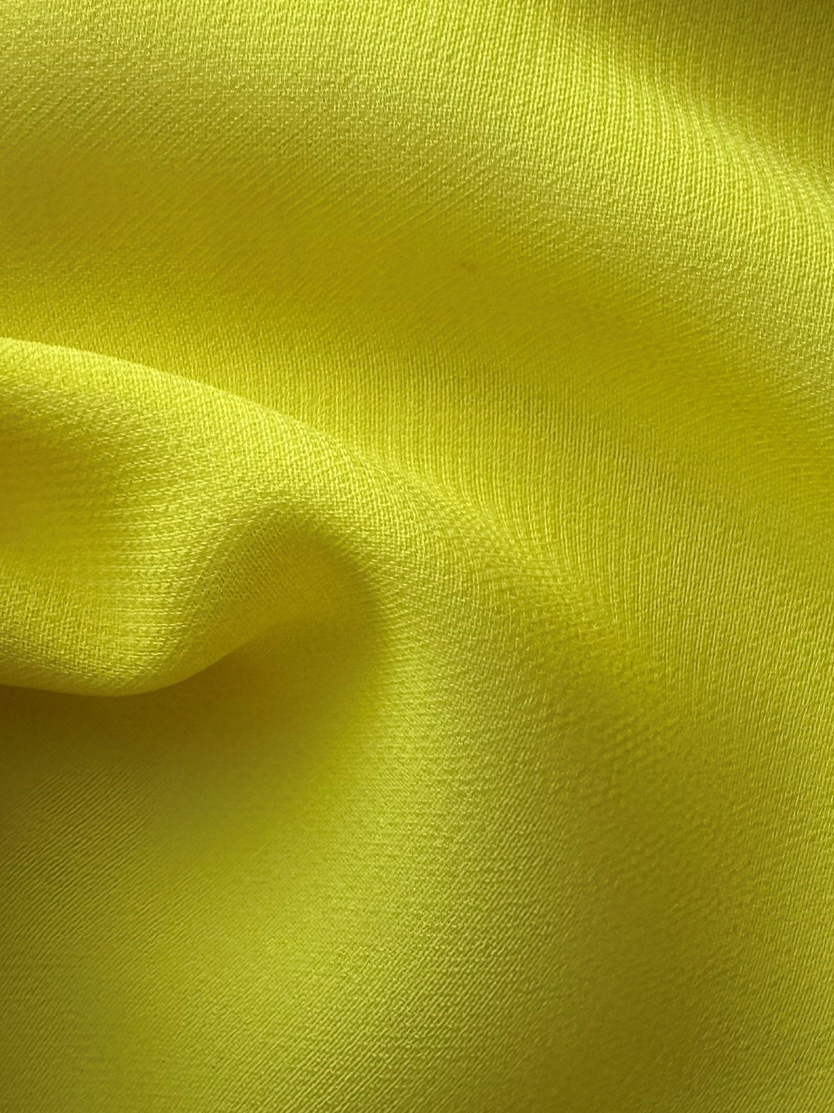 Daffodil Polyester Georgette - Imagine