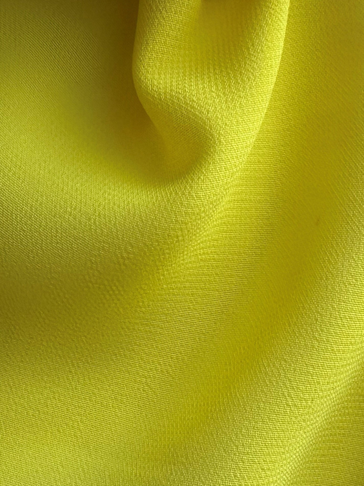 Daffodil Polyester Georgette - Imagine