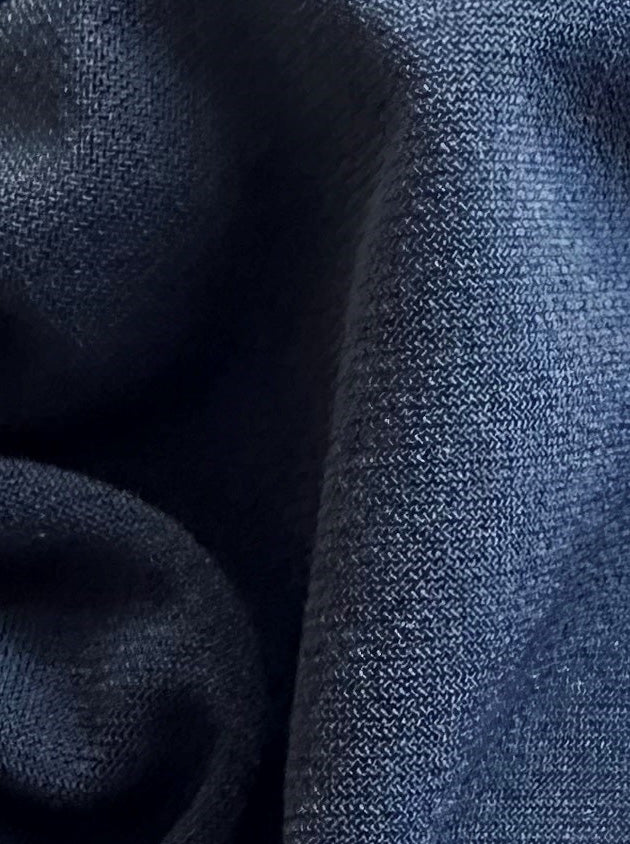 Dark Navy Polyester Stretch Jersey - Ritual