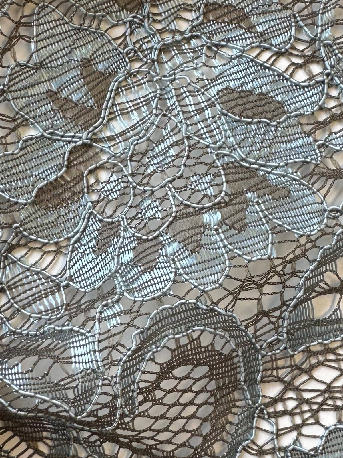 Duck Egg Corded Lace - Tocca