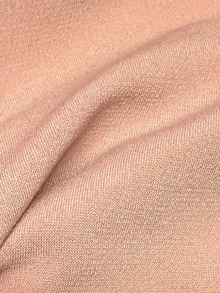 Dusty Pink Polyester Stretch Jersey - Romania