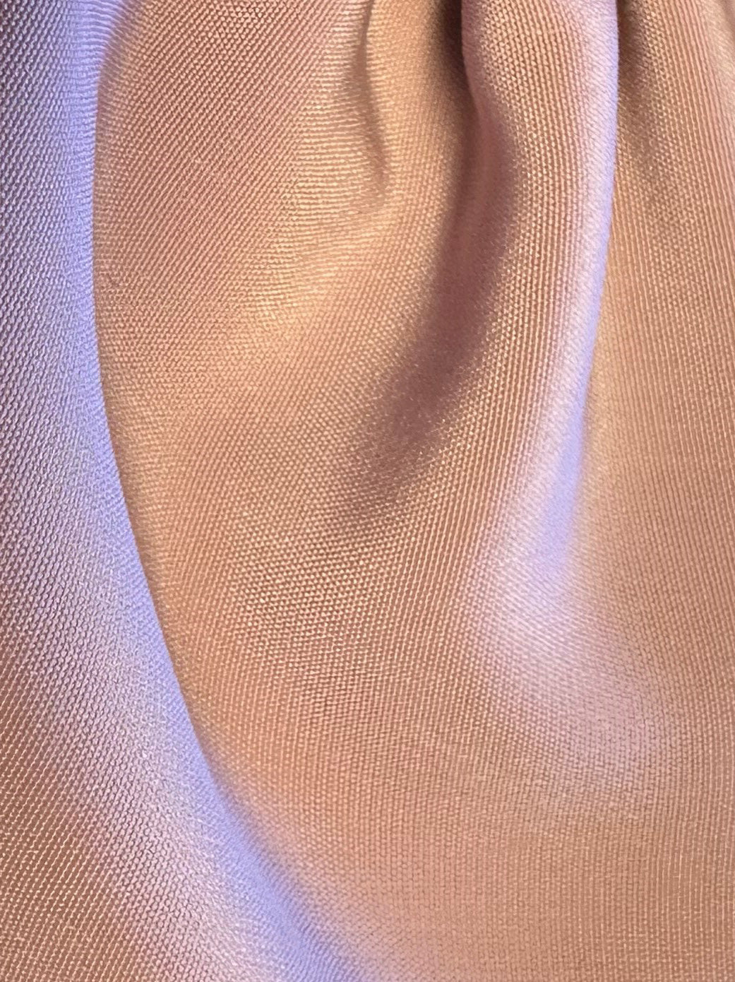 Lightweight Dusty Pink Polyester Satin -  Jamaica