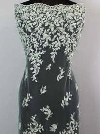 Willow Emb Beaded Tulle - EB1058