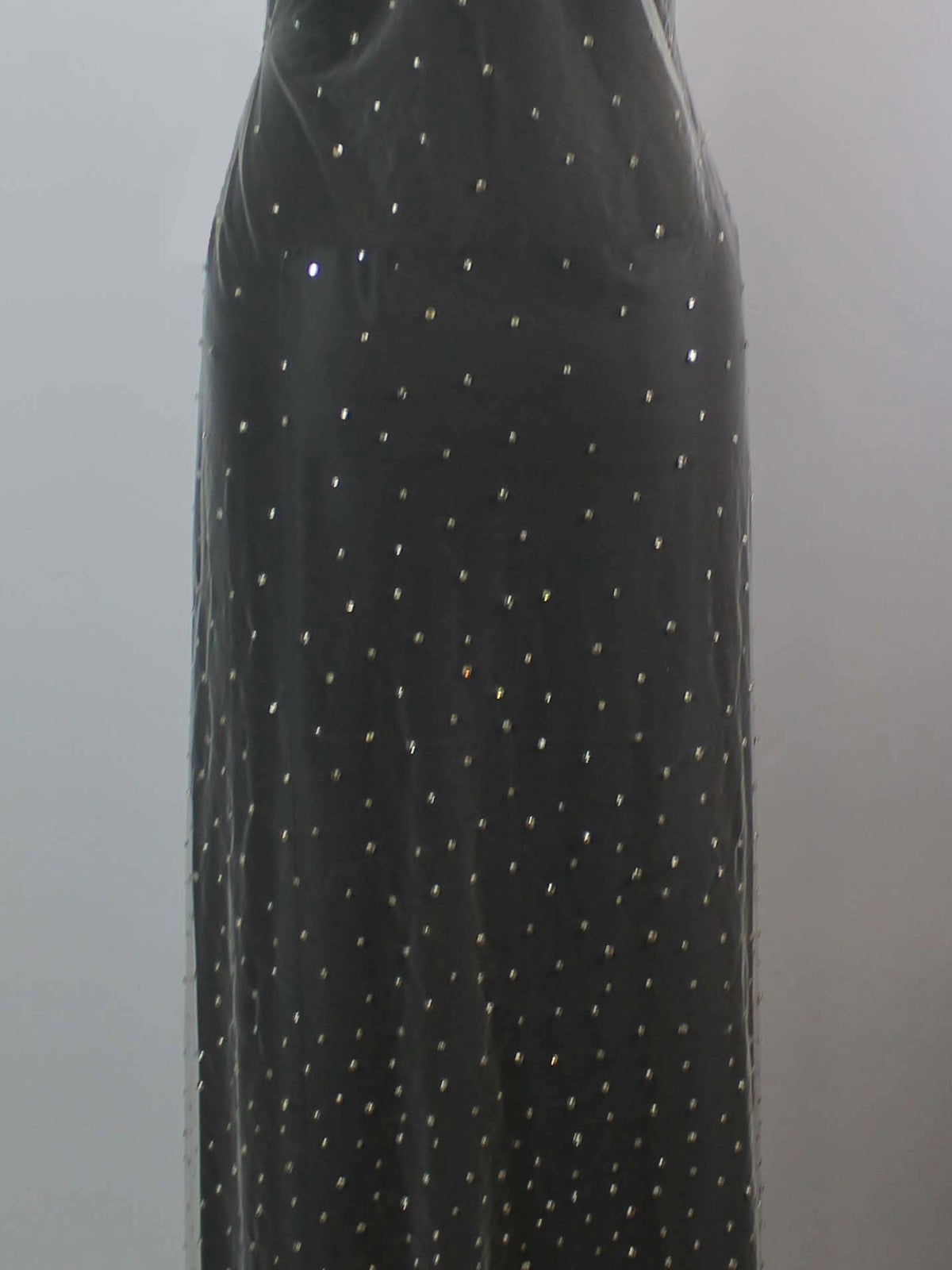 Ivory Emb Beaded Tulle - EB1061