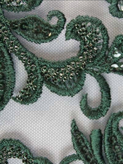 Hunter Emb Beaded Tulle - EB1069