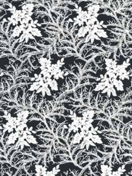 Ivory 3D Embroidered Tulle - EB5008