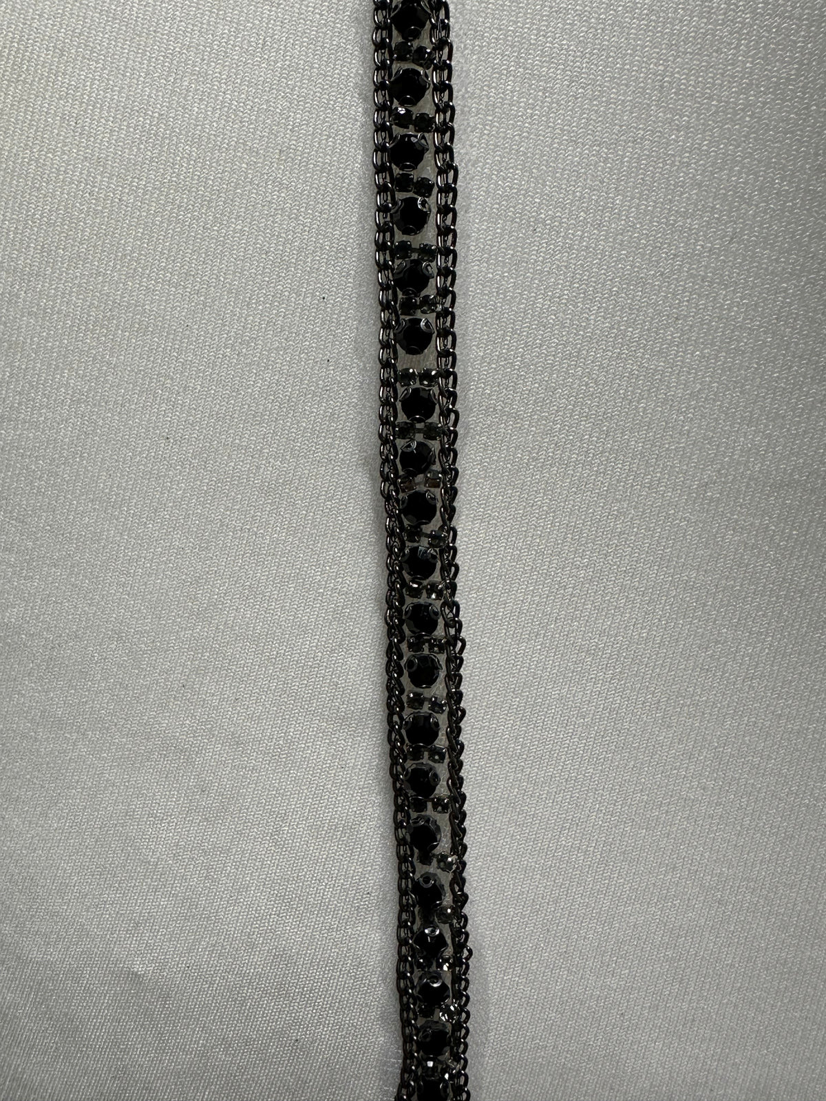 Black Beaded Trim - EH1015