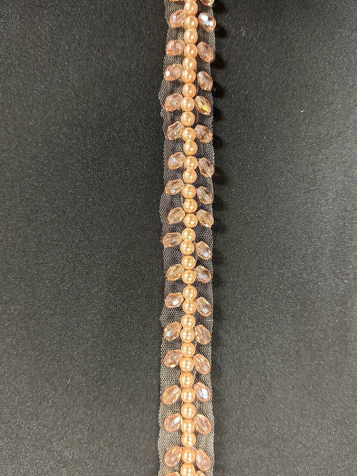 Rose Gold Crystal Trim - EH2023