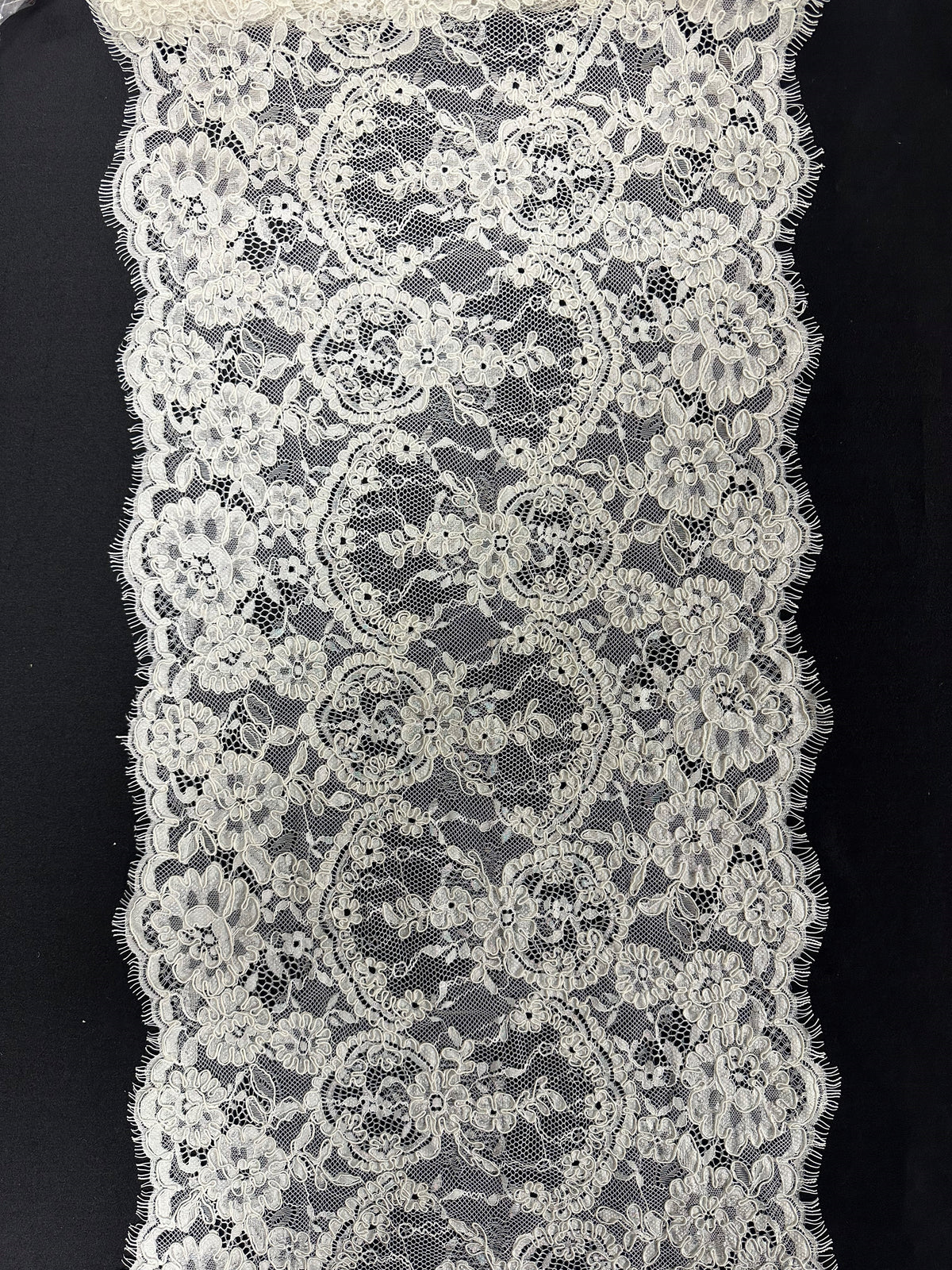 Ivory Corded Lace Trim - Eloise