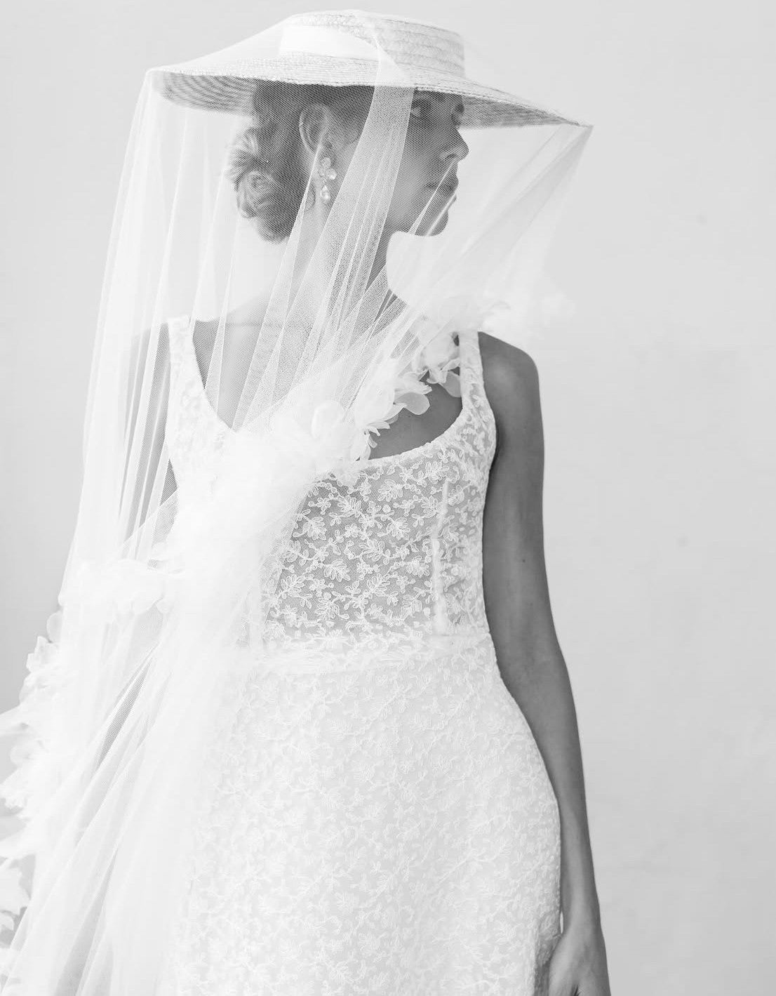 Ivory Embroidered Lace - Franca